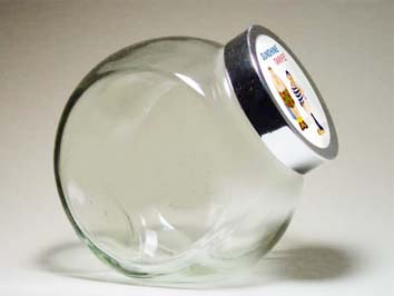 Bonbonglas  Glasbehälter  Süssigkeiten Glas  Naschbehälter Kecksglas