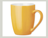 Coffee-Berlin-gelb-gelber-Becher-Tasse-mit-aufdruck-logo