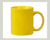 Kaffeetasse Berlin gleb gelber becher